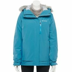 Women's Columbia Omni Heat Ava Hood Alpine Ski Jacket Bright Geranium -Columbia Shop unnamed file 1033