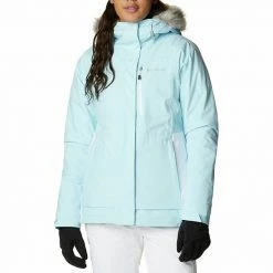 Women's Columbia Omni Heat Ava Hood Alpine Ski Jacket Bright Geranium -Columbia Shop unnamed file 1036