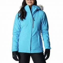 Women's Columbia Omni Heat Ava Hood Alpine Ski Jacket Bright Geranium -Columbia Shop unnamed file 1039
