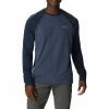 Men's Columbia Thistletown Hills™ Raglan Tee Dark Mountain Heather -Columbia Shop unnamed file 1056