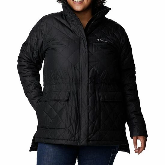 Plus Size Columbia Copper Crest™ Fleece-Lined Water-Resistant Jacket Marionberry 12 Plus Size Columbia Copper Crest™ Fleece-Lined Water-Resistant Jacket Marionberry - Image 10