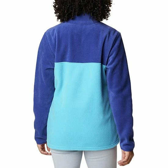 Women's Columbia Benton Springs Half-Snap Fleece Jacket Blush Pinkpeach Blosom 4 Women's Columbia Benton Springs Half-Snap Fleece Jacket Blush Pinkpeach Blosom - Image 2