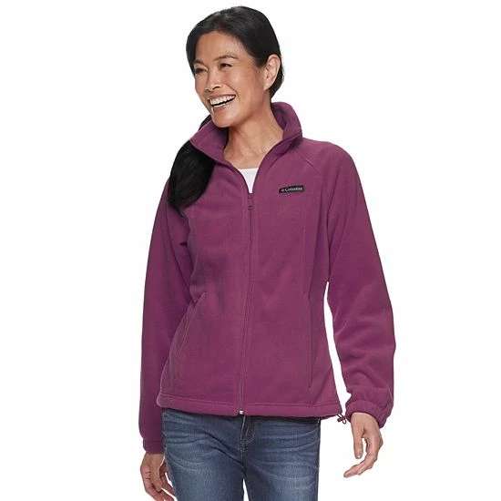 Women's Columbia Benton Springs Zip-Front Fleece Jacket Sea Salt 13 Women's Columbia Benton Springs Zip-Front Fleece Jacket Sea Salt - Image 12