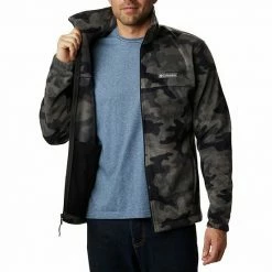 Men's Columbia Steens Mountain™ Printed Jacket Black Camo -Columbia Shop unnamed file 1119