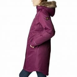 Plus Size Columbia Suttle Mountain Faux-Fur Hood Insulated Jacket Peach Blossom -Columbia Shop unnamed file 1135