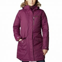 Plus Size Columbia Suttle Mountain Faux-Fur Hood Insulated Jacket Peach Blossom -Columbia Shop unnamed file 1149