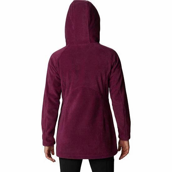 Women's Columbia Benton Long Fleece Hoodie Spruce 4 Women's Columbia Benton Long Fleece Hoodie Spruce - Image 2