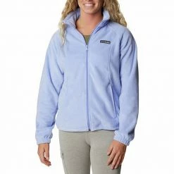 Petite Columbia Benton Springs Fleece Jacket Cirrus Gray Heather -Columbia Shop unnamed file 1176