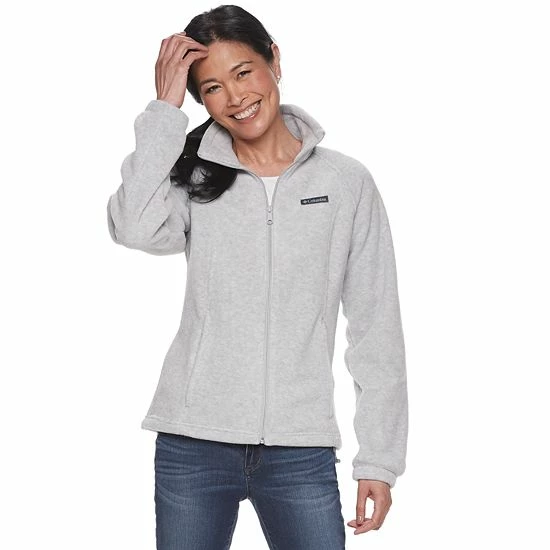 Women's Columbia Benton Springs Zip-Front Fleece Jacket Sea Salt 14 Women's Columbia Benton Springs Zip-Front Fleece Jacket Sea Salt - Image 13