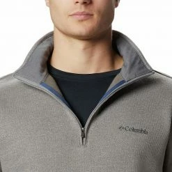 Big & Tall Columbia Great Hart Mountain Half-Zip Pullover Bluestone -Columbia Shop unnamed file 1216