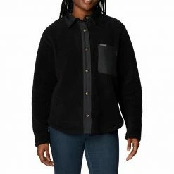 Women's Columbia West Bend™ Sherpa Shirt Jacket Chalk -Columbia Shop unnamed file 1289