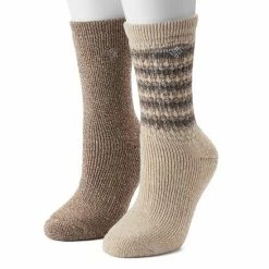 Women's Columbia 2-Pack Textured Wool Thermal Crew Socks Purple -Columbia Shop unnamed file 1298