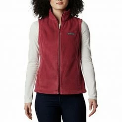 Petite Columbia Benton Springs Fleece Vest Fathom Blue -Columbia Shop unnamed file 1324