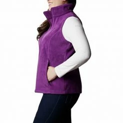 Plus Size Columbia Benton Springs Fleece Vest Charcoal Heather -Columbia Shop unnamed file 1340