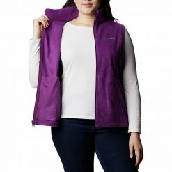 Plus Size Columbia Benton Springs Fleece Vest Charcoal Heather -Columbia Shop unnamed file 1341