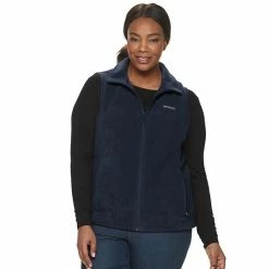 Plus Size Columbia Benton Springs Fleece Vest Charcoal Heather -Columbia Shop unnamed file 1345