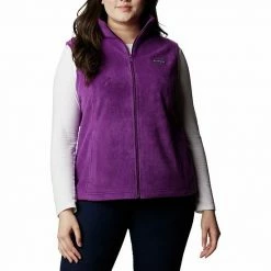 Plus Size Columbia Benton Springs Fleece Vest Charcoal Heather -Columbia Shop unnamed file 1346