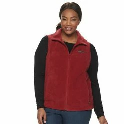 Plus Size Columbia Benton Springs Fleece Vest Charcoal Heather -Columbia Shop unnamed file 1347