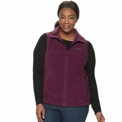 Plus Size Columbia Benton Springs Fleece Vest Charcoal Heather -Columbia Shop unnamed file 1349