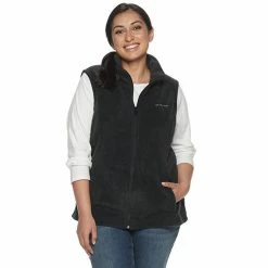 Plus Size Columbia Benton Springs Fleece Vest Charcoal Heather -Columbia Shop unnamed file 1350