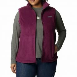 Plus Size Columbia Benton Springs Fleece Vest Charcoal Heather -Columbia Shop unnamed file 1356