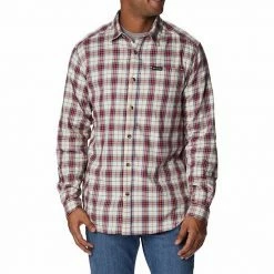 Men's Columbia Vapor Ridge Regular-Fit Plaid Woven Button-Down Shirt Spruce -Columbia Shop unnamed file 1373