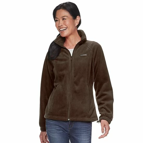 Women's Columbia Benton Springs Zip-Front Fleece Jacket Sea Salt 16 Women's Columbia Benton Springs Zip-Front Fleece Jacket Sea Salt - Image 15