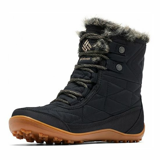 Columbia Minx Shorty III Women's Waterproof Winter Boots Black Khaki Ii 4 Columbia Minx Shorty III Women's Waterproof Winter Boots Black Khaki Ii - Image 2