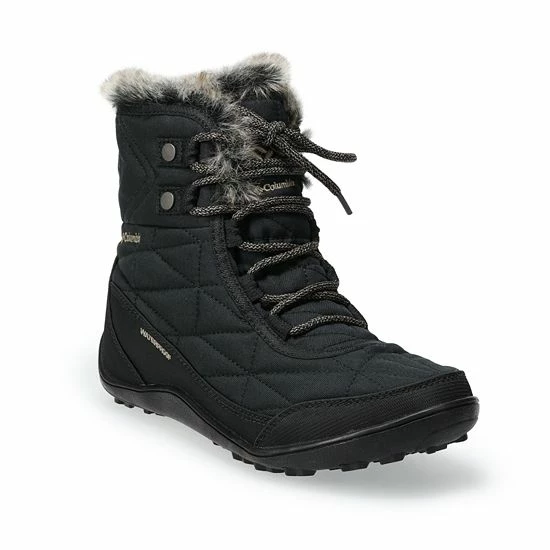 Columbia Minx Shorty III Women's Waterproof Winter Boots Black Khaki Ii 13 Columbia Minx Shorty III Women's Waterproof Winter Boots Black Khaki Ii - Image 11