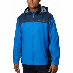 Men's Columbia Glennaker Packable Rain Jacket Bright Red Grill -Columbia Shop unnamed file 1502