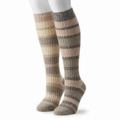 Women's Columbia 2-Pack Striped Knee-High Socks Navy -Columbia Shop unnamed file 1518