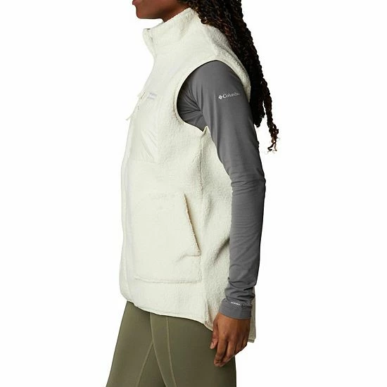 Women's Columbia Holly Hideaway™ Sherpa Vest Peach Blossom 5 Women's Columbia Holly Hideaway™ Sherpa Vest Peach Blossom - Image 3