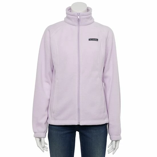 Women's Columbia Benton Springs Zip-Front Fleece Jacket Sea Salt 18 Women's Columbia Benton Springs Zip-Front Fleece Jacket Sea Salt - Image 17