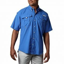 Men's Big & Tall Columbia Bahama II Shirt Vivid Blue -Columbia Shop unnamed file 1627