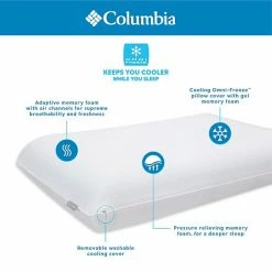 Columbia Omni Freeze Cooling Memory Foam Pillow -Columbia Shop unnamed file 1634