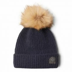 Women's Columbia Winter Blur Pom Pom Beanie Chalk -Columbia Shop unnamed file 1643