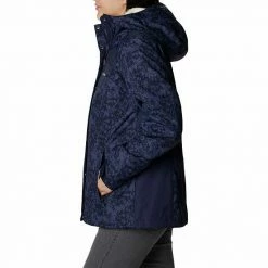 Women's Columbia Tunnel Falls Hood 3-in-1 Systems Jacket Dark Sapphire -Columbia Shop unnamed file 1674
