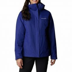 Women's Columbia Tunnel Falls Hood 3-in-1 Systems Jacket Dark Sapphire -Columbia Shop unnamed file 1680