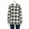 Women's Columbia Holly Hideaway™ Cotton Flannel Shirt Shark Buffalo Check