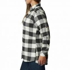 Women's Columbia Holly Hideaway™ Cotton Flannel Shirt Shark Buffalo Check -Columbia Shop unnamed file 1683