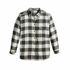 Women's Columbia Holly Hideaway™ Cotton Flannel Shirt Shark Buffalo Check -Columbia Shop unnamed file 1686