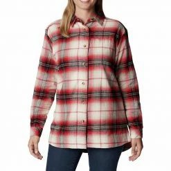 Women's Columbia Holly Hideaway™ Cotton Flannel Shirt Shark Buffalo Check -Columbia Shop unnamed file 1689