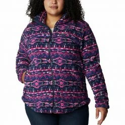 Plus Size Columbia West Bend Cozy Sherpa Fleece Jacket Marionberry -Columbia Shop unnamed file 1716