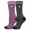 Women's Columbia 2-Pack Midweight Thermal Socks Teal