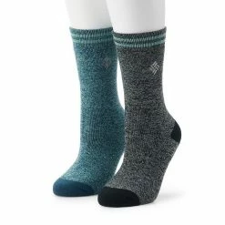 Women's Columbia 2-Pack Midweight Thermal Socks Teal 10 Women's Columbia 2-Pack Midweight Thermal Socks Teal -Columbia Shop unnamed file 1719