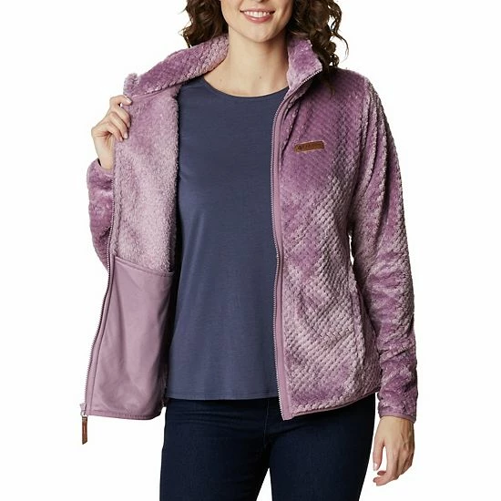 Women's Columbia Fireside Sherpa Fleece Jacket Dark Nocturnal 7 Women's Columbia Fireside Sherpa Fleece Jacket Dark Nocturnal - Image 5