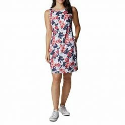 Women's Columbia Chill River UPF 50 Active Sheath Dress Nocturnal Daisy Party -Columbia Shop unnamed file 1760