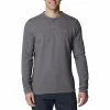 Men's Columbia Pine Peak Waffle Henley City Gray -Columbia Shop unnamed file 1766