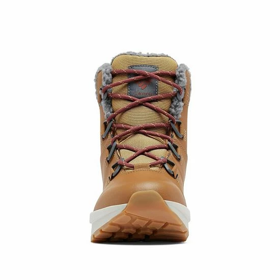 Columbia Moritza Women's Waterproof Winter Hiking Boots Canvas Tan Dusty Green 8 Columbia Moritza Women's Waterproof Winter Hiking Boots Canvas Tan Dusty Green - Image 6