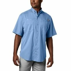 Men's Columbia PFG Tamiami™ II Short Sleeve Shirt Red Spark -Columbia Shop unnamed file 1916